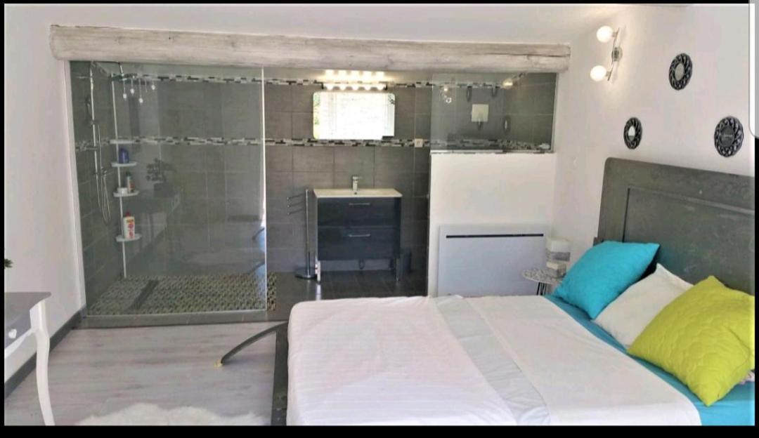 Suite Parentale Avec Petit Sejour Et Piscine Carpentras Exterior photo